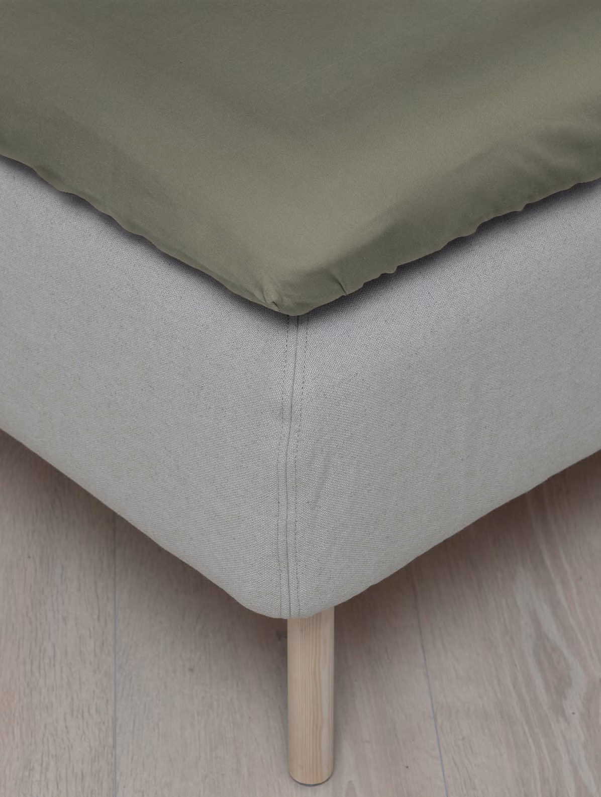 Harmoni laken dempet grønn