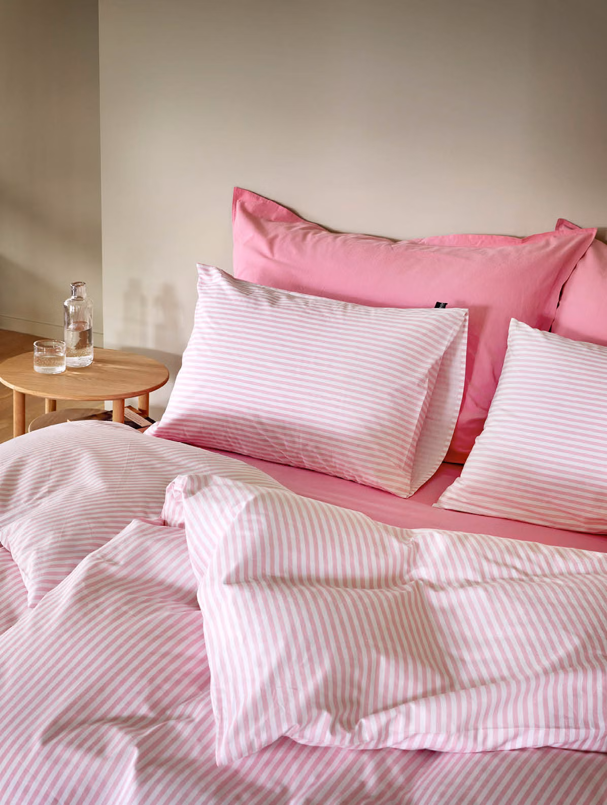 Tor bomullssengesett klarrosa