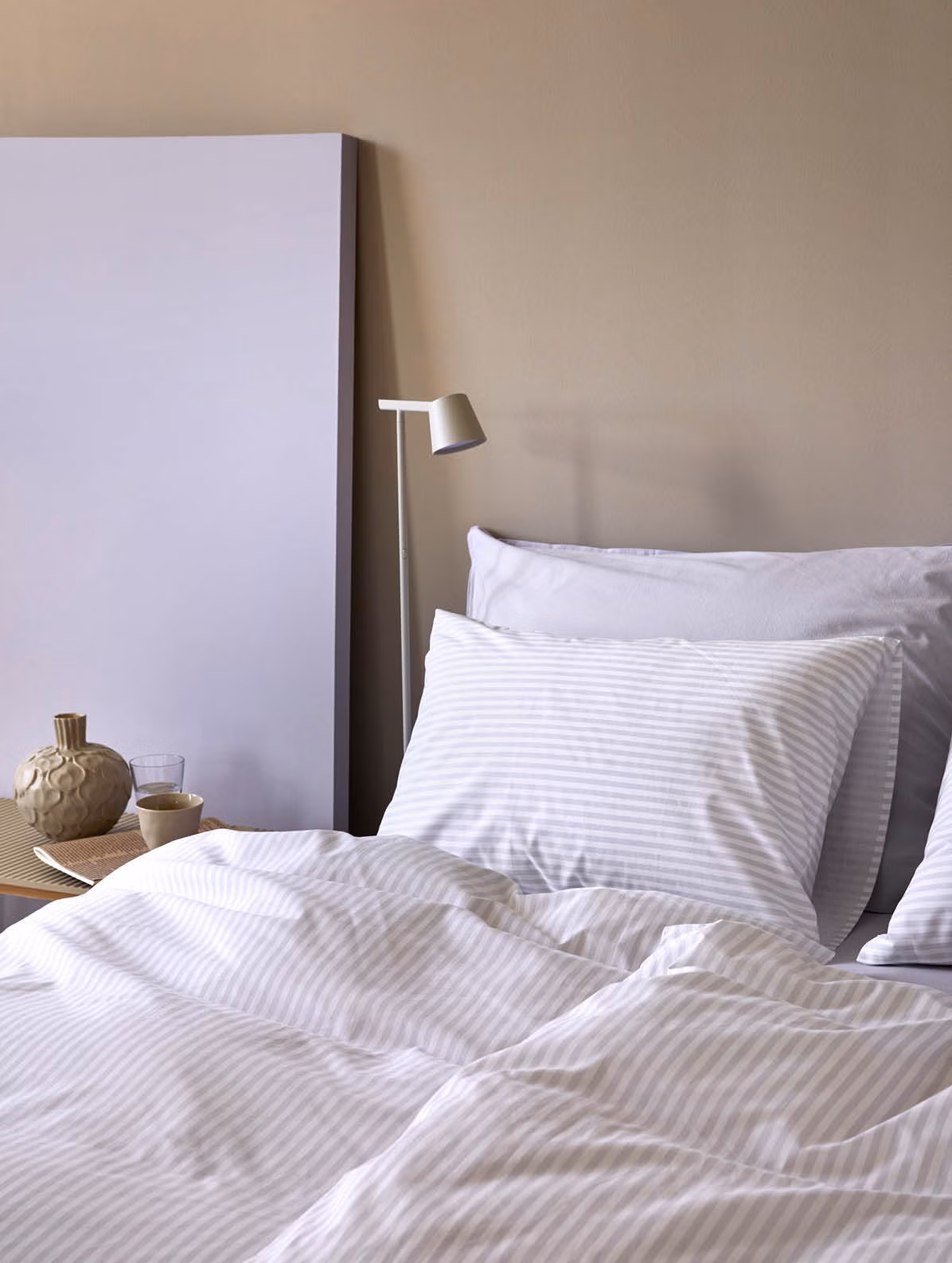 Tor bomullssengesett lavendel