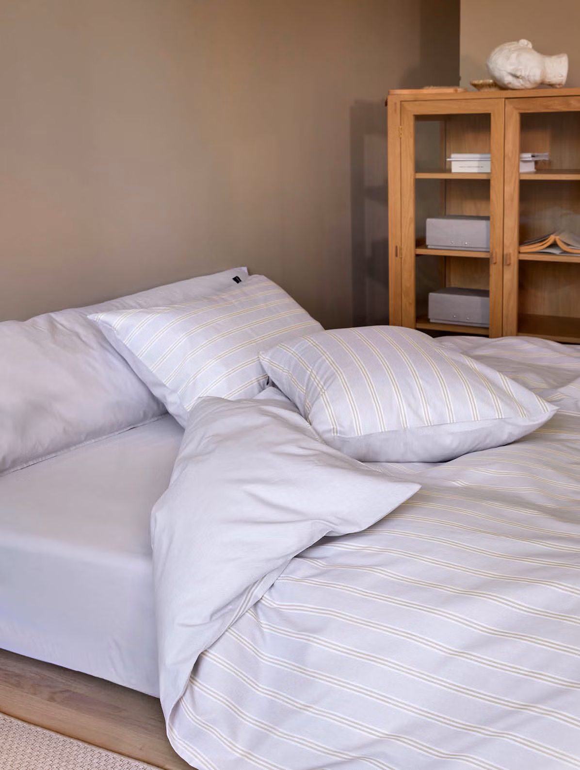 Ylva bomullssengesett lavendel