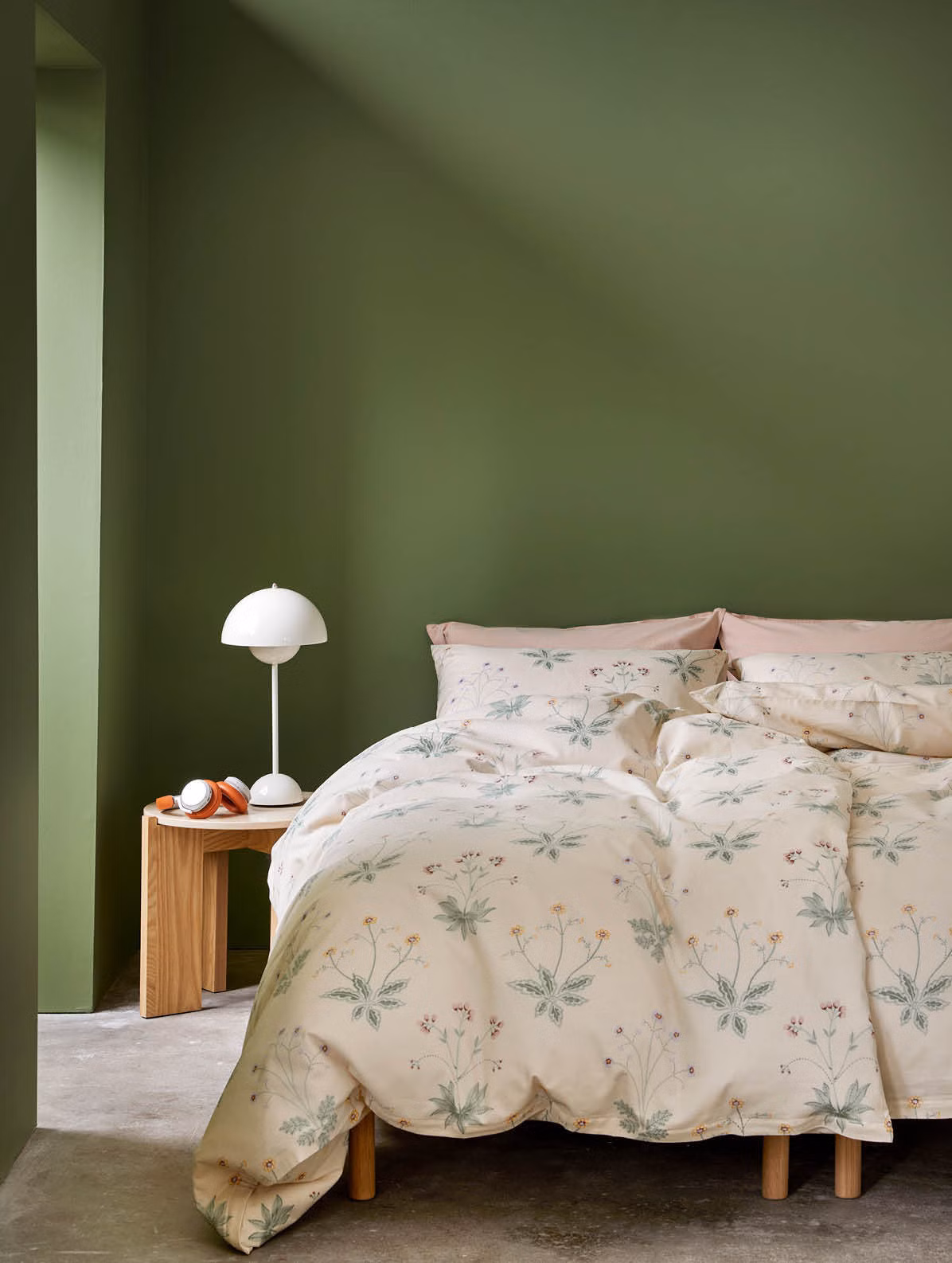 Oda bomullssengesett elfenben