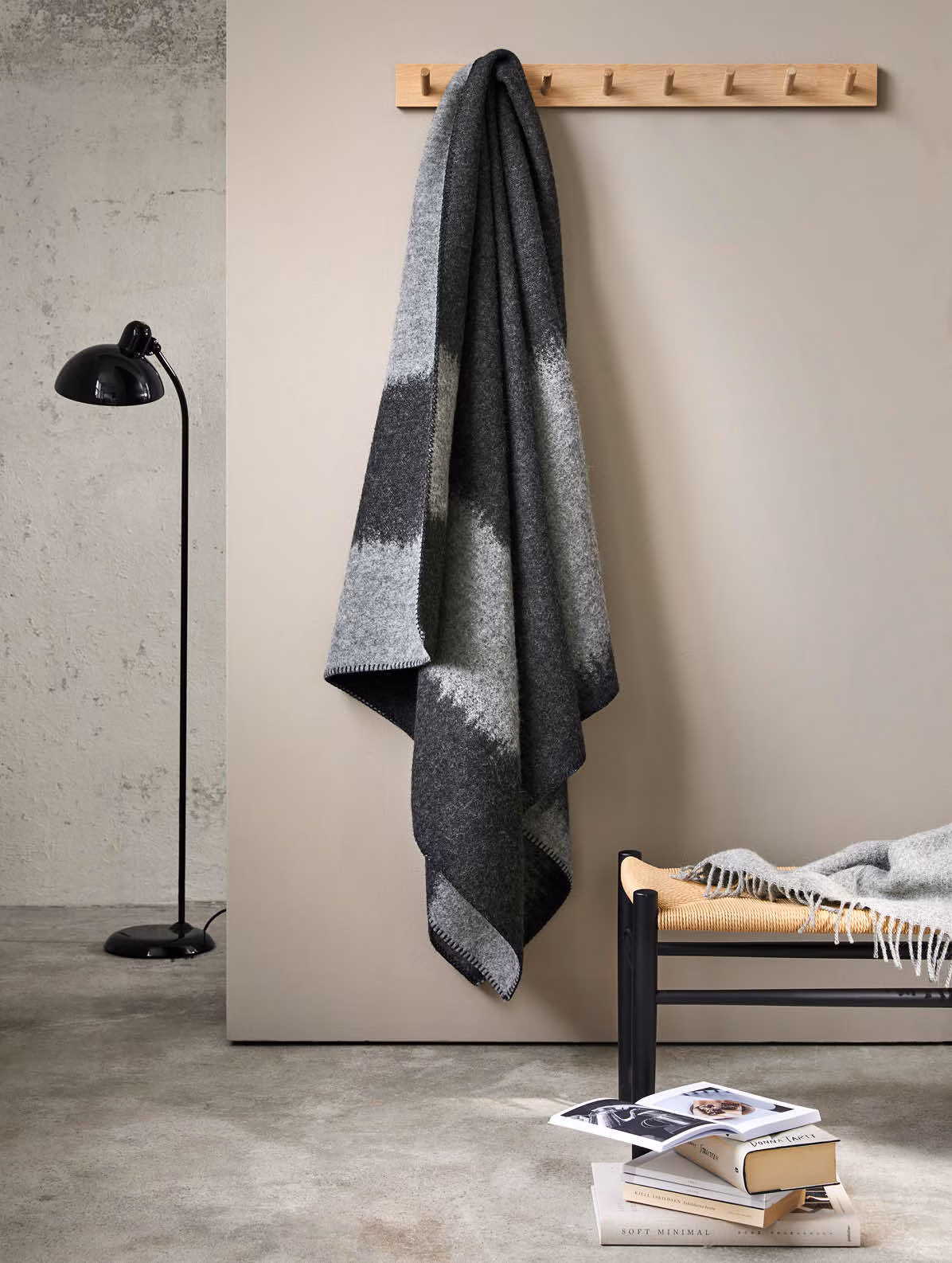 Matterhorn pledd koksgrå