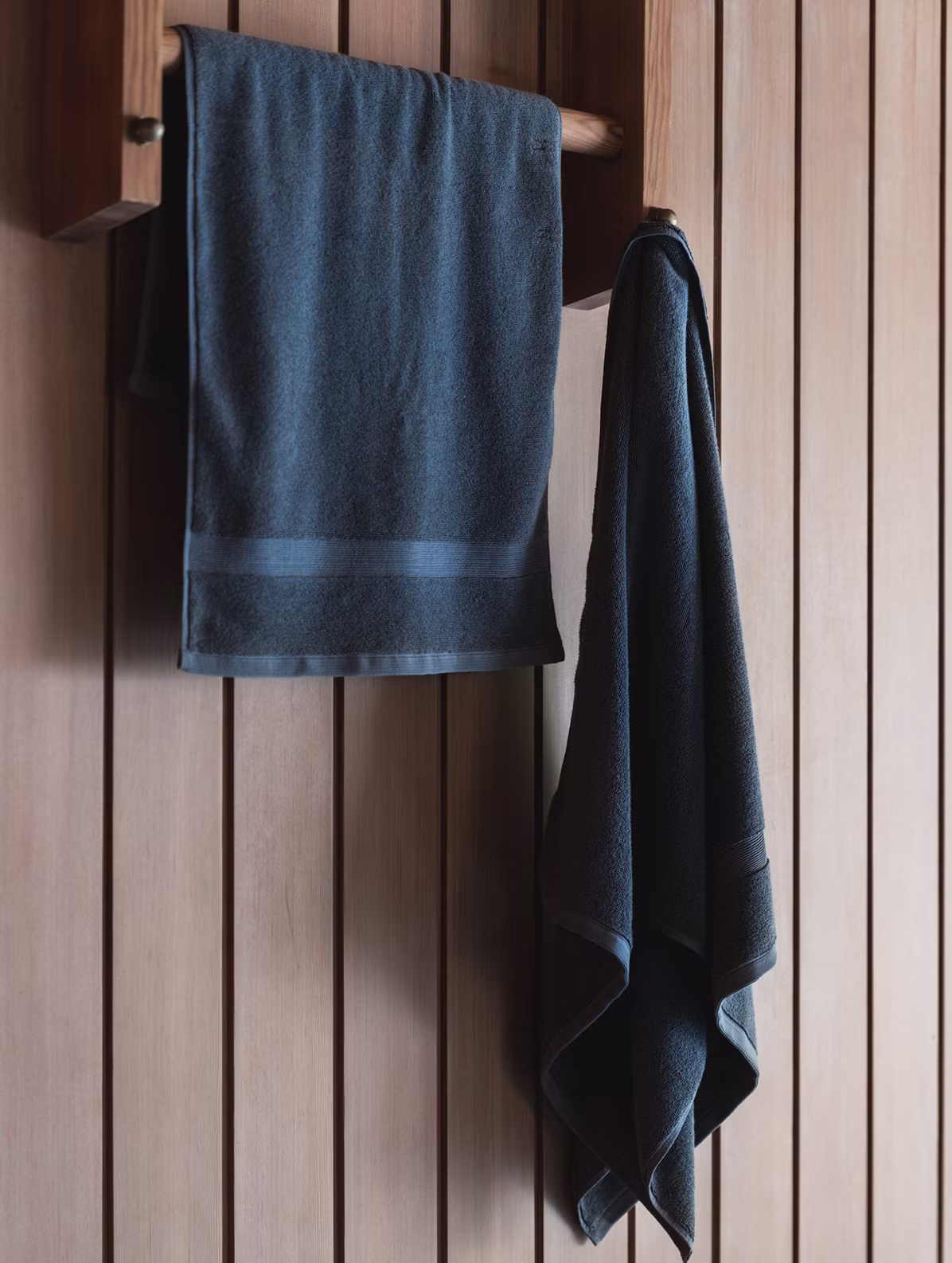 Spa håndkle mørk blå