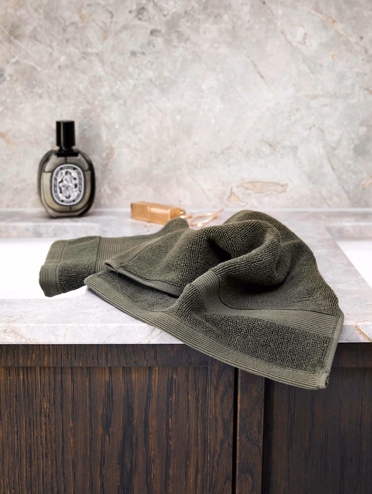 Spa vaskeklut oliven